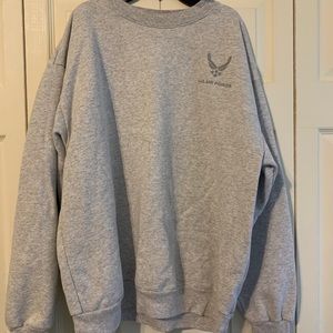 Large AirForce Crewneck